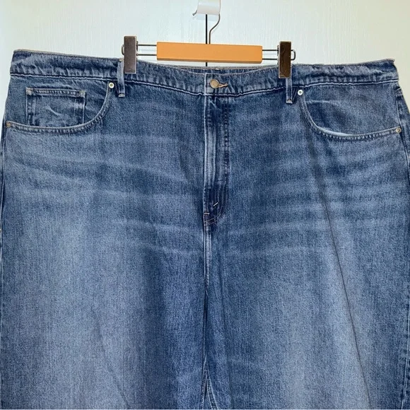 Good American Brand New Barrel Relaxed High Waisted Jeans - Picture 3 of 16